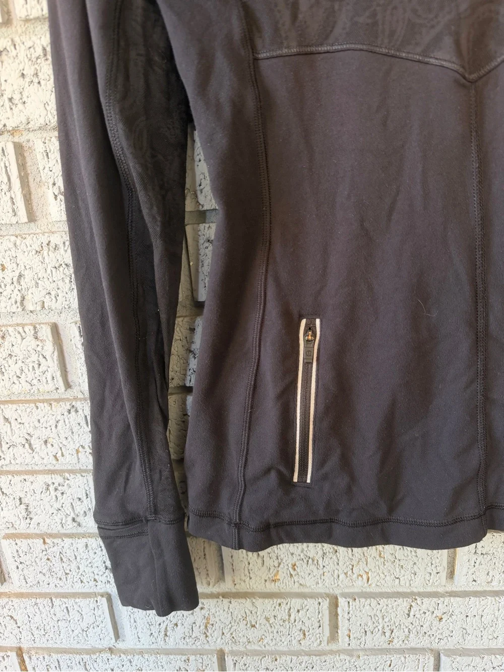 Lululemon Star Runner Long-Sleeve Black Half-Zip Athletic Top